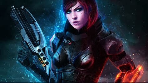 Mass Effect Commander Shepard Jane Shepard Bioware Wallpapers Hd Desktop And Mobile Backgrounds