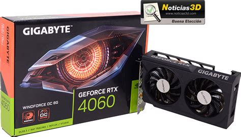 Gigabyte Geforce Rtx 4060 Windforce Oc 8g Review Gaming 1080p A Máximo