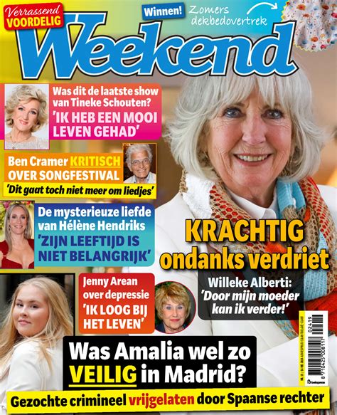 Tijdschrift Weekend Mei Pers Wereld