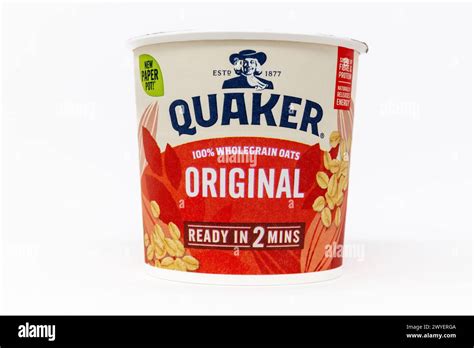 Quaker Oats So Simple Porridge Pot Hi Res Stock Photography And Images