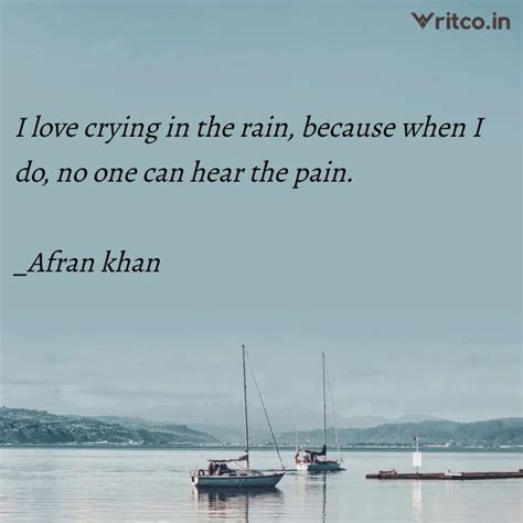 Crying In The Rain Quotes