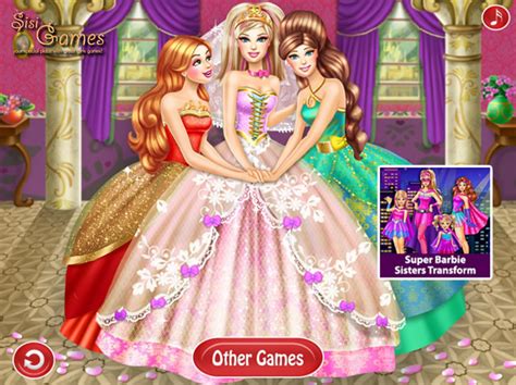 Play Barbie Princess Wedding - Free online games with Qgames.org