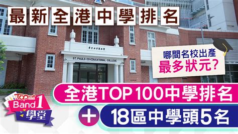 最新全港中學排名2024｜全港top100中學排名18區中學頭5位 最齊學校資訊面試拆解校長專訪