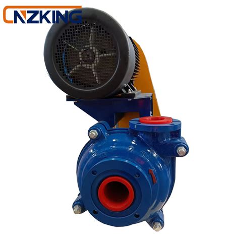 Cnzking Heavy Duty Centrifugal Horizontal Mining Rubber Slurry Pump For