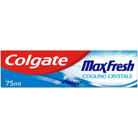 Colgate Max Fresh With Cooling Crystals Toothpaste Ml Wilko