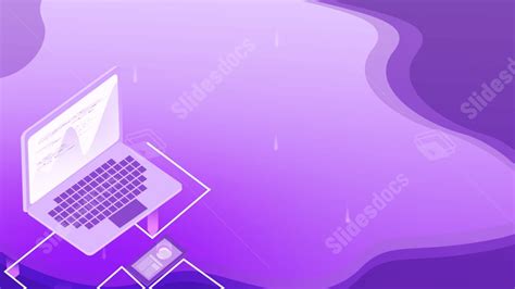 Purple Office Business Computer Powerpoint Background For Free Download ...