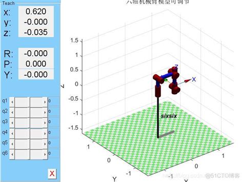 用python制作简易的六轴机械臂模型 六轴机械臂仿真matlabmob64ca14068b0b的技术博客51cto博客