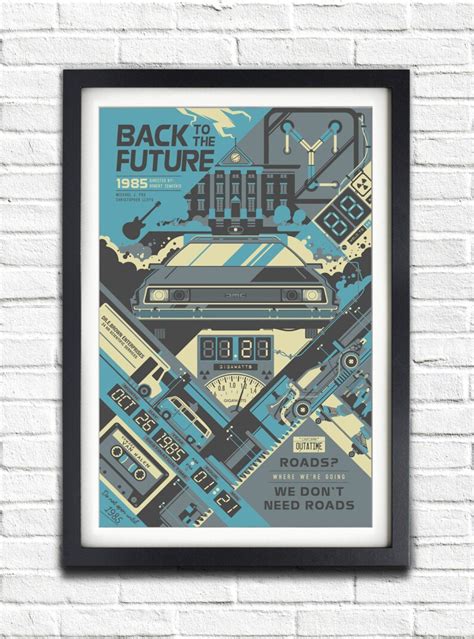 Back to the Future 1985 19x13 Poster | Etsy