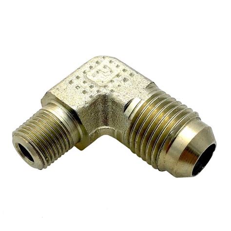 Power Steering 90 Degree Fitting 18 Npt Pipe Fitting To 6