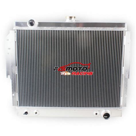 Row Alu Radiator Fan For Dodge D W