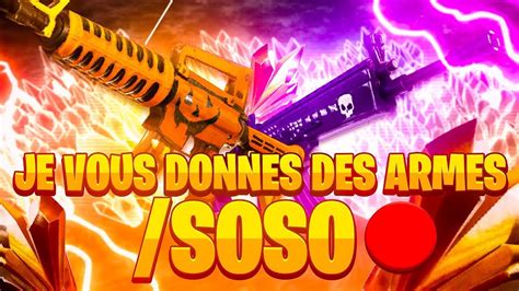 LIVE FORTNITE SAUVER LE MONDE JE DONNE DES ARMES PLS AU 980 ABO YouTube