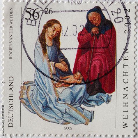 Germany Circa A Postage Stamp From Germany Showing The Holy