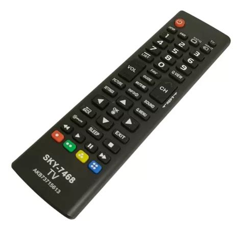 Controle Remoto Compatível Tv LG Led Plasma Modelo 7468 MercadoLivre