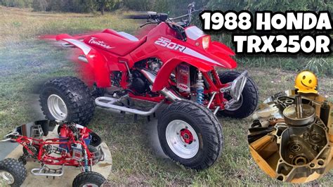 1988 Honda Trx250r Youtube