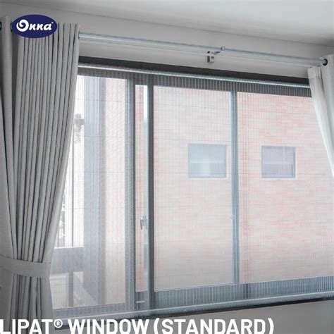 Jual ONNA Lipat Window STANDARD Tirai Jendela Minimalis Dengan Kasa