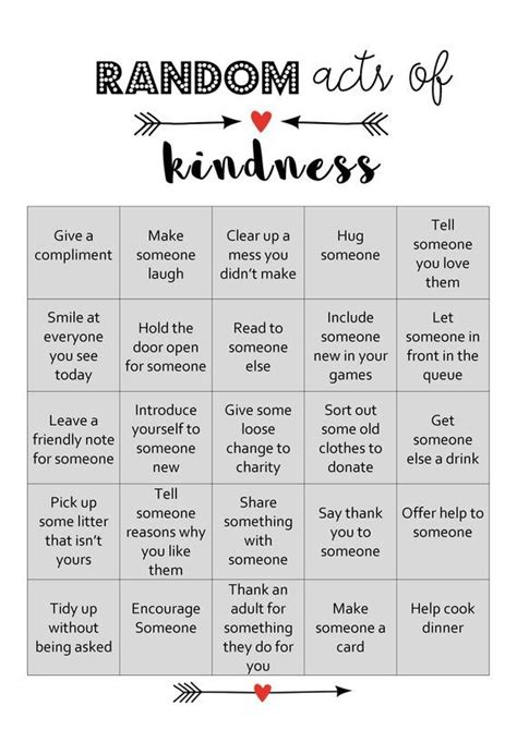 Random Acts Of Kindness Lessons