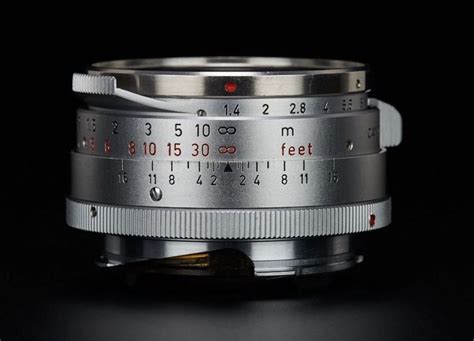 New Leica Summilux Mm F V Steel Rim Lens Reissue Rumored To Be