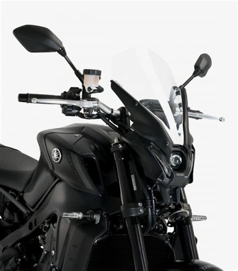 Yamaha MT 09 SP Puig Naked Touring Transparent Windshield 20645W