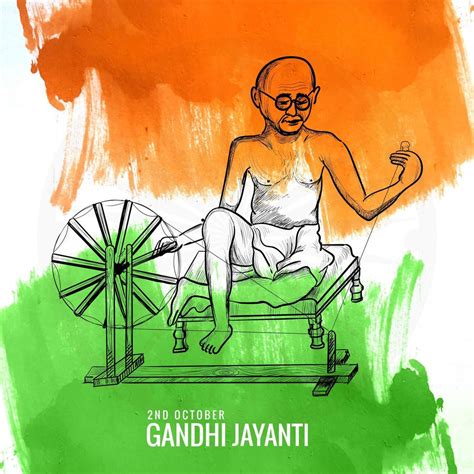 Creative Poster for Gandhi Jayanti or 2nd October Celebration 1335231 ...