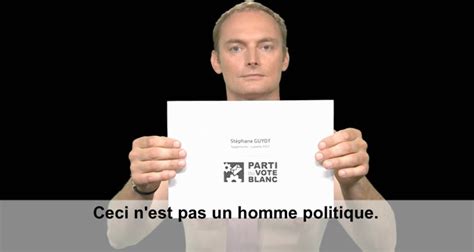 Premier clip de campagne mise à nu Citoyens du Vote Blanc