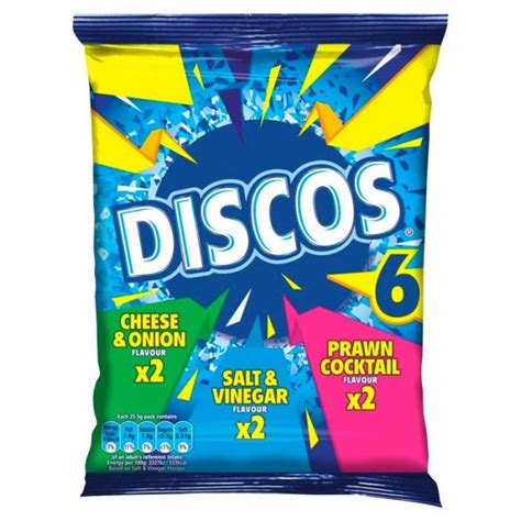 Discos Variety Multipack Crisps 6 Pack Kwikdrop