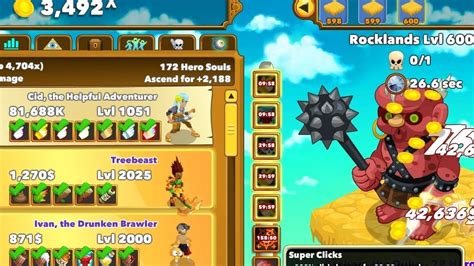 Clicker Heroes En Zone 600 Overview Of The Gameplay Ep7 Clicker