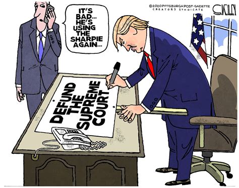 5 brutally funny cartoons about the Supreme Court's Trump decisions
