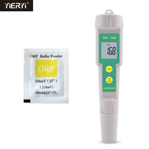 Portable Pen ORP Meter Redox Potential Tester Negative Potential Pen