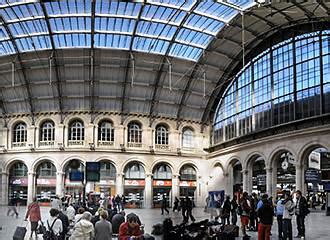 Gare de L’est train station in Paris France