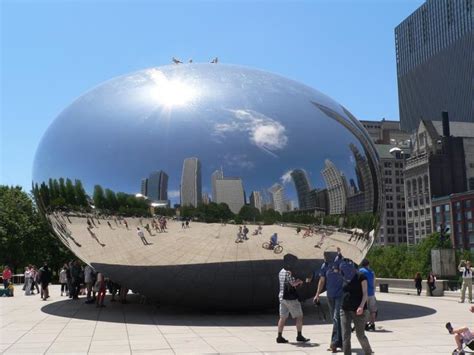 Cloud Gate Aka The Bean Chicago Illinois