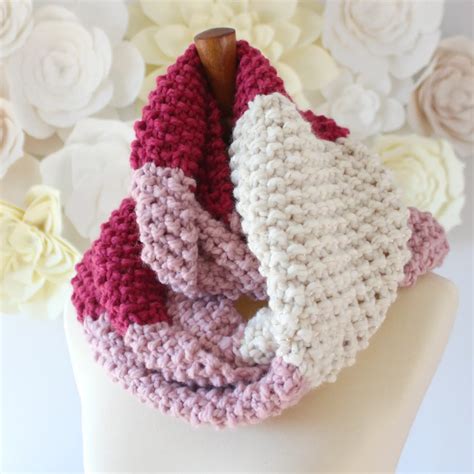 White Knit Scarf