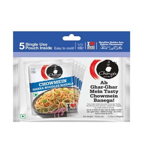 Chings Secret Chowmein Hakka Noodles Masala G Pack Of Online