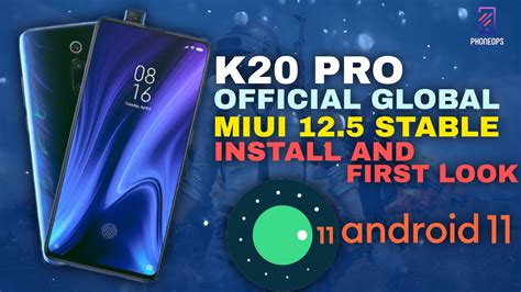 K20 PRO MIUI 12 5 GLOBAL STABLE WITH ANDROID 11 INSTALL GUIDE WITH