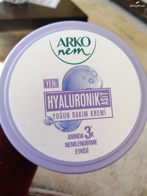 cozuldu arko nem hyaluronik asit krem yuzumde yogun sivilceye sebep