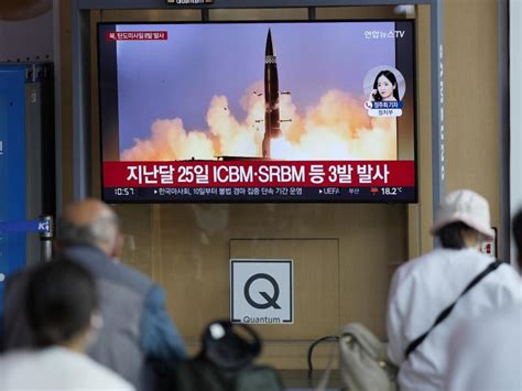 Nordkorea Feuert Mehrere Kurzstreckenraketen Ab