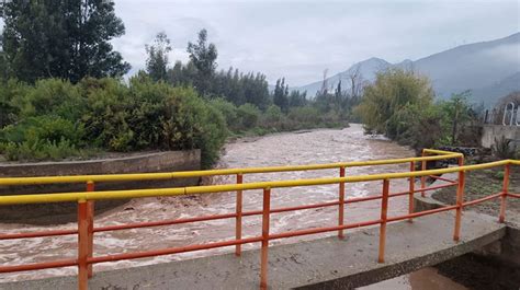 La Calera Mantiene Monitoreo Del Caudal Río Aconcagua Tras Activarse