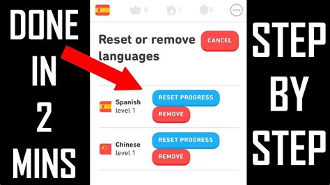 How To Restart Duolingo How To Delete A Language On Duolingo In