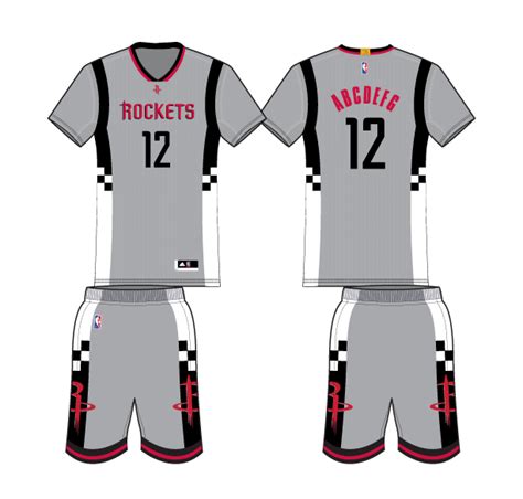 Houston Rockets Uniform - Alternate Uniform - National Basketball ...