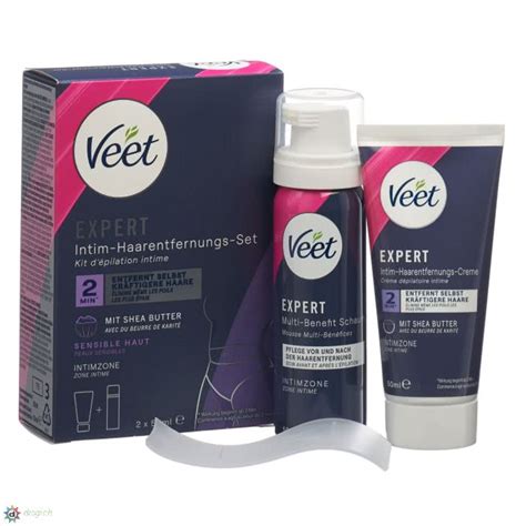 Veet Expert Intim Haarentfernungs Set X Ml