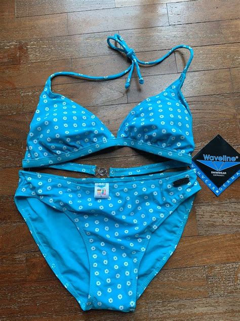 Sky Blue Bikini Set Women S Fashion Swimwear Bikinis Swimsuits On