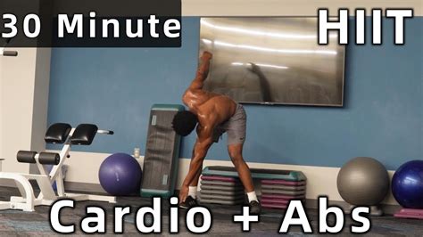 30 MIN CARDIO And ABS HIIT Workout No Equipment Follow Along