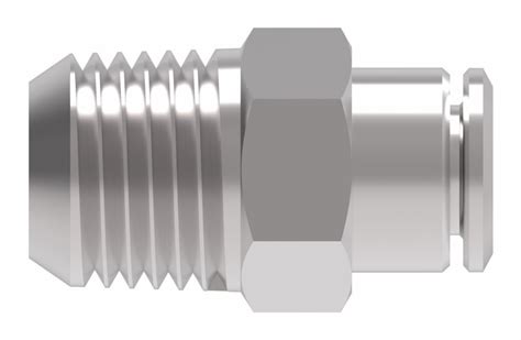 Eaton Aeroquip Brass Push Connect NPT Fitting 1168X4A Hydraulic Supply Co