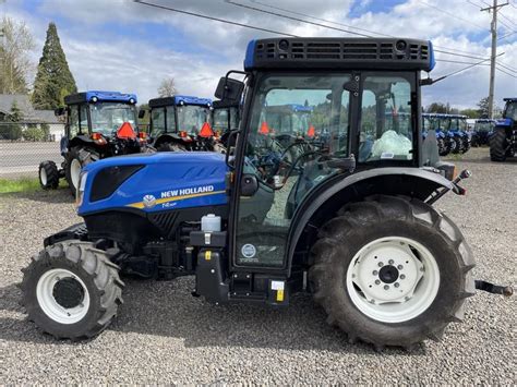 2022 New Holland T4F Narrow Series Tier 4A T4 110F Burrows Tractor