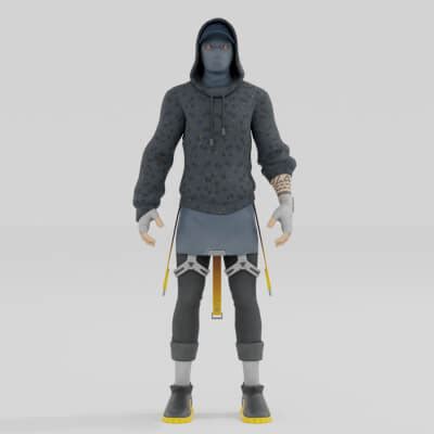 Marius - Fortnite 3D Model by Shevraar