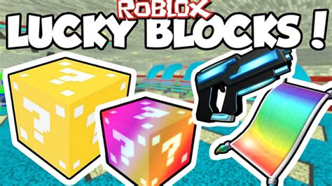 Roblox Lucky Blocks In Roblox Play The Lucky Blocks Tycoon Youtube