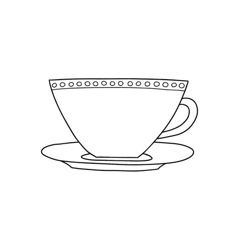 illustrazione vettoriale  tazza  te  caffe  disegno vettoriale