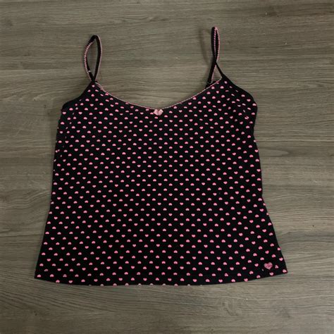 Y2K Mcbling Trashy 2000s Lingerie La Senza Tank Top Depop