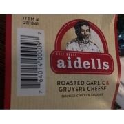 Aidells Sausage Smoked Chicken Roasted Garlic Gruyere Cheese