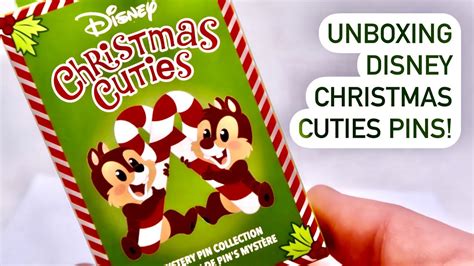 Vlogmas Day Unboxing Disney Christmas Cuties Pins Fingers