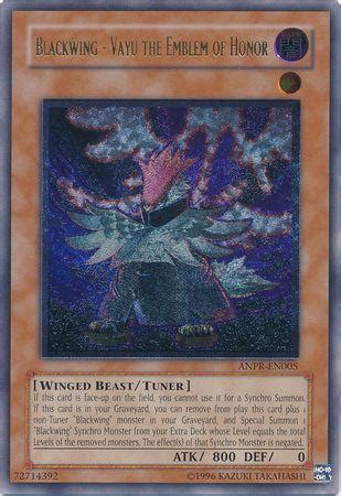 Blackwing Vayu The Emblem Of Honor Ultimate Rare ANPR EN005 Prices